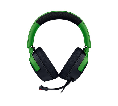 Гарнитура проводная игровая Razer Kraken V4 X - Minecraft Ed., черный/зеленый