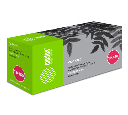Картридж лазерный Cactus CS-TK450 TK-450 для Kyocera Mita FS-6970DN (15000 стр.)