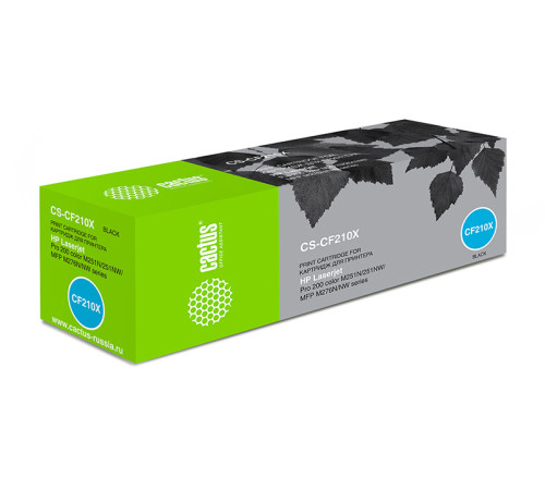 Картридж Cactus CS-CF210X CF210X для HP LJ Pro M251/M276, черный (2400 стр.)
