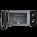 Микроволновая печь MONSHER MTW 201 Noir, черный/серебристый