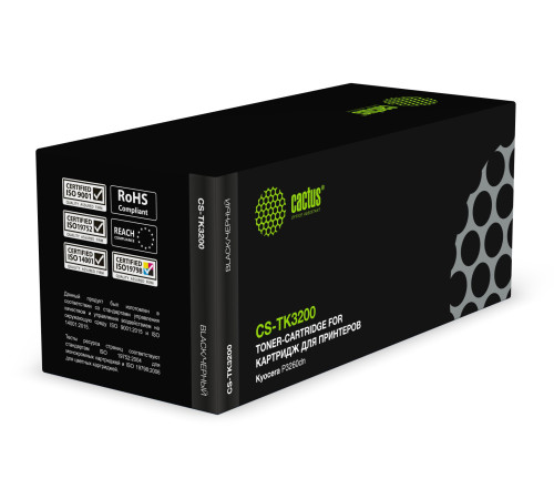 Картридж Cactus CS-TK3200 TK-3200 для Kyocera P3260dn (40000 стр.)