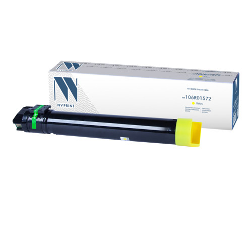 Тонер-картридж NVP NV-106R01572 для Xerox Phaser 7800, желтый (17200 стр.)