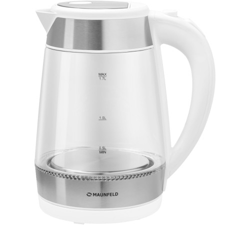 Чайник MAUNFELD MGK1710GW, белый