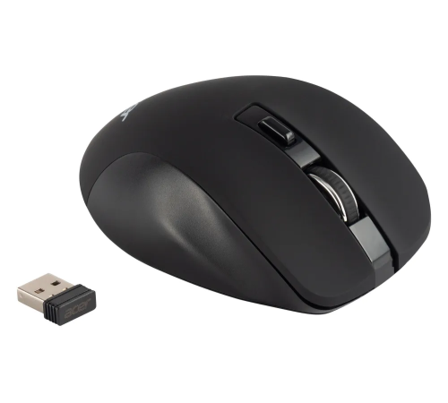 Мышь проводная Acer OMR140, 6 кнопок, 1600 dpi, черный