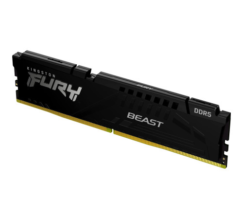 Модуль оперативной памяти Kingston 16GB FURY Beast DDR5 6400Mhz PC5-51200 CL32 DIMM