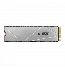 Твердотельный накопитель ADATA GAMMIX S60 BLADE, 512GB, M.2(22x80mm), NVMe, PCIe 4.0 x4, 3D NAND, R/W 4700/1700MB/s, IOPs -/-, TBW 110, DWPD 0.12, with HeatSink