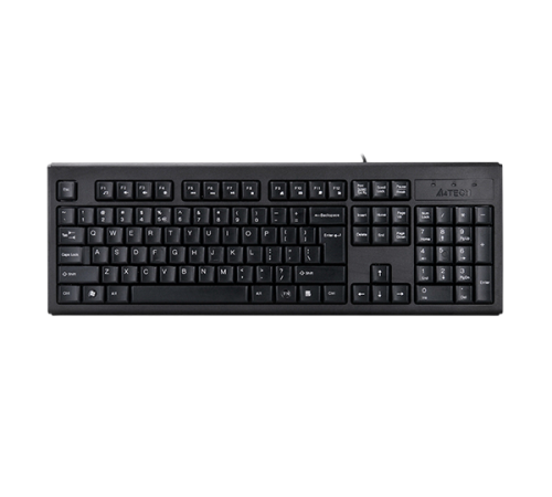 Клавиатура проводная A4Tech KR-83, черный