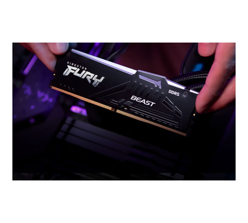 Модуль оперативной памяти Kingston 32GB FURY Beast RGB EXPO DDR5 6000Mhz PC5-48000 CL30 DIMM