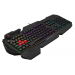 Клавиатура проводная игровая A4Tech B310N, мультимедийная, USB, LED, 1.8 м, черный