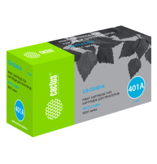 Картридж Cactus CS-CE401A CE401A для HP CLJ M551, голубой (6000 стр.)