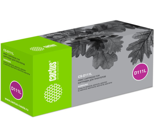 Картридж Cactus CS-D111L MLT-D111L для Samsung Xpress M2022/M2020/M2021/M2070 (1800 стр.)