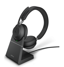 Гарнитура беспроводная Jabra Evolve2 65, Link380c, MS Stereo, черный