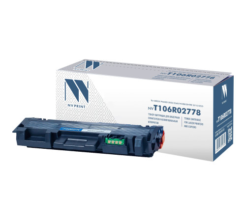 Тонер-картридж NVP NV-T106R02778 для Xerox Phaser 3052/3260/WorkCentre 3215/3225 (3000 стр.)