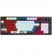 Клавиатура проводная игровая A4Tech S98 Naraka, механическая, USB, LED, черный/красный