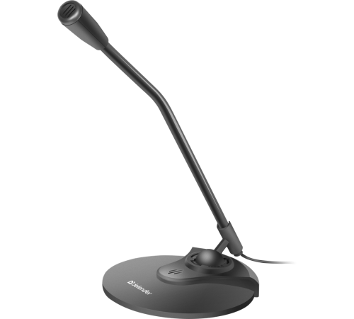 Микрофон Defender MIC-117, 1.8 м, черный