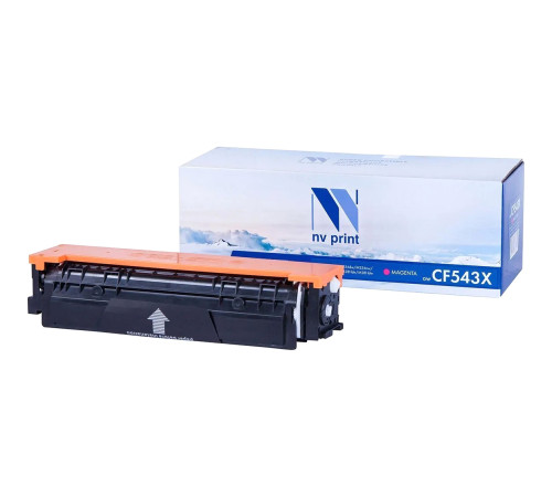 Тонер-картридж NVP NV-CF543X для HP Color LaserJet Pro M254dw/ M254nw/ M280nw/ M281fdn/ M281fdw, пурпурный (2500 стр.)
