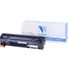 Тонер-картридж NVP NV-CF283X/NV-737 для HP/Canon LaserJet Pro M201dw/ M201n/ M225dn/ M225dw/ M225rdn/ LBP 151dw i-Sensys/ MF210/ 211/ 212/ 212w/ 216/ 216n/ 217/ 217w/ 220/ 226/ 226dn/ 229 / 229dw/ 231/ 232w/ 237w/ 244dw/ 247dw/ 249dw (2200 стр.)