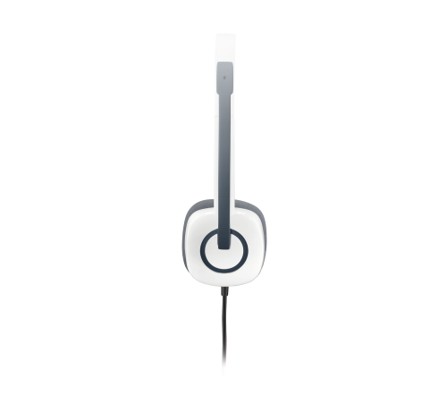 Гарнитура проводная Logitech H150 Stereo Coconut, белый