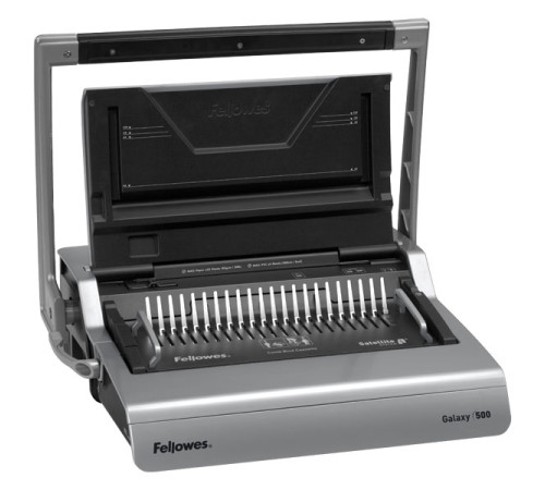 Переплетчик Fellowes GALAXY, серебристый/черный