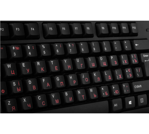 Клавиатура проводная SVEN KB-S300, 104 клавиши, черный