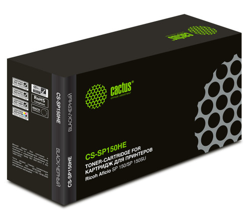Картридж лазерный Cactus CS-SP150HE 408010 для Ricoh Aficio SP 150/SP 150SU (1500 стр.)