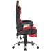 Кресло компьютерное Defender Pilot, черный/красный