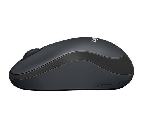 Мышь беспроводная Logitech M220 SILENT, серый/черный