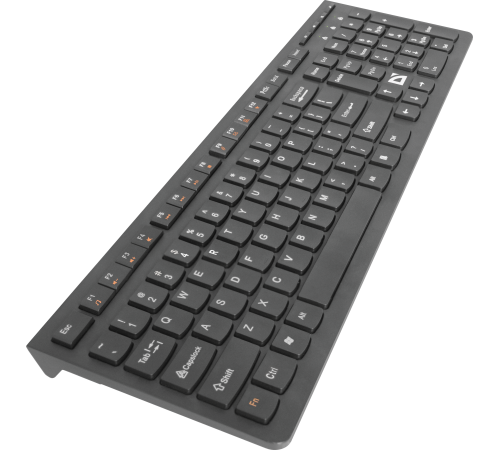 Клавиатура беспроводная Defender UltraMate SM-535 RU, мультимедиа, черный