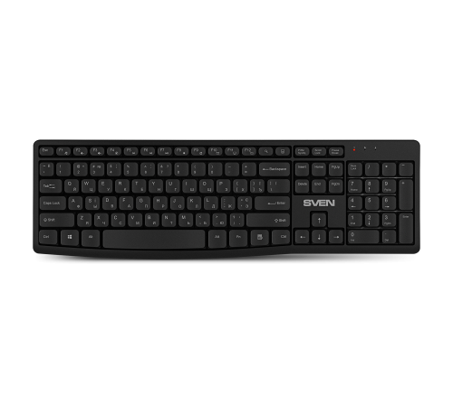 Комплект (клавиатура/мышь) беспроводной SVEN KB-C3500W, черный
