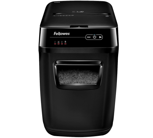 Уничтожитель документов Fellowes AutoMax 200C, черный