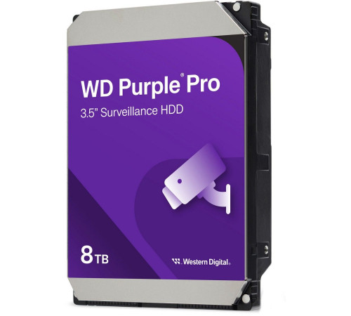 Жесткий диск 8TB Western Digital Purple Pro WD8002PURP
