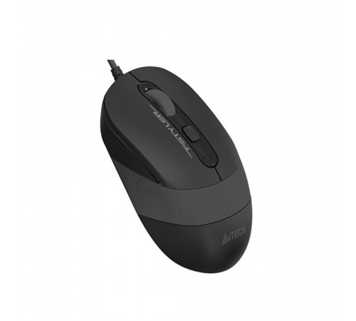 Мышь проводная A4Tech Fstyler FM10, 1600 dpi, USB, 4 кнопки, черный/серый