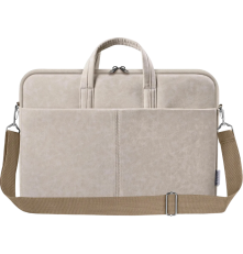 Сумка для ноутбука Defender Solid, 15.6", PU кожа, карман, бежевый