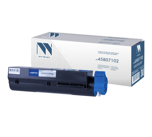 Тонер-картридж NVP NV-45807102 для Oki 412/ 412dn/ 432/ 432dn/ MB 472/ 472dnw/ 492/ 492dn/ 562/ 562dnw (3000 стр.)