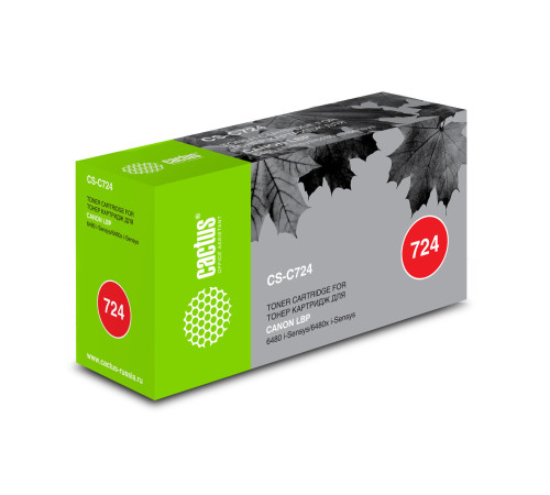 Картридж Cactus CS-C724 724 для Canon LBP 6480/6750/6480x/6750dn (6000 стр.)