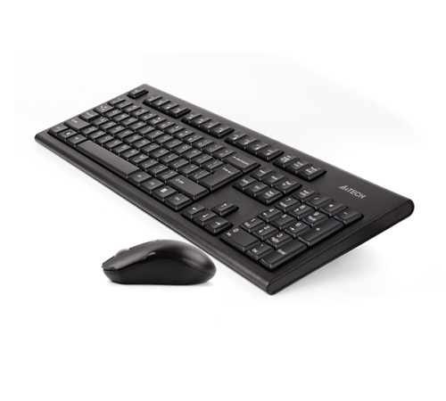 Комплект (клавиатура + мышь) беспроводной A4Tech 3000NS, черный
