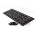 Комплект (клавиатура + мышь) беспроводной A4Tech 3000NS, черный