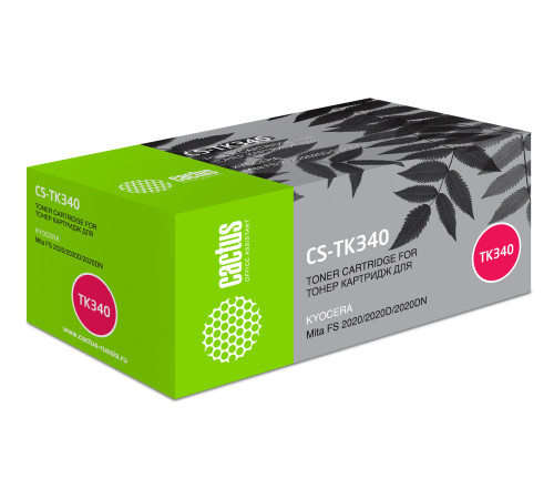 Картридж Cactus CS-TK340 TK-340 для Kyocera Mita FS 2020/2020D/2020DN (12000 стр.)