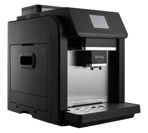 Кофемашина KORTING KACM 2009 Presto, серебристый/черный