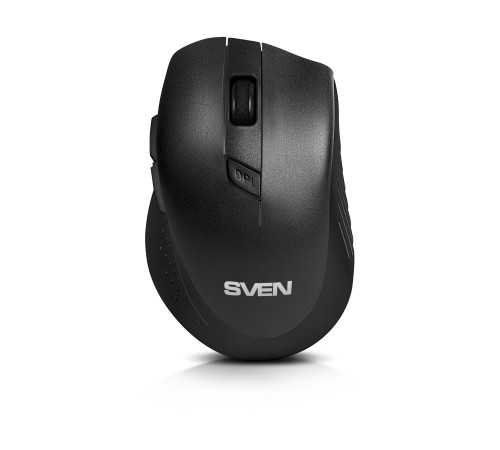 Мышь беспроводная SVEN RX-425W, 2.4 GHz, 6 кнопок, 800/1200/1600 dpi, черный