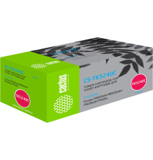 Картридж Cactus CS-TK5240C TK-5240C для Kyocera Ecosys M5526cdn/M5526cdw, голубой (3000 стр.)