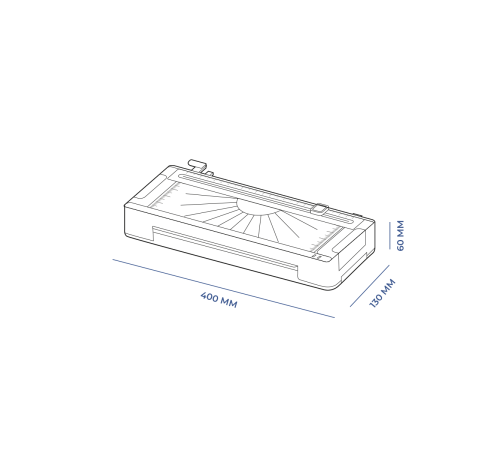 Ламинатор многофункциональный ГЕЛЕОС ЛМ A4 Мульти, белый