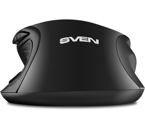 Мышь проводная SVEN RX-113, 6 кнопок, 800-2000 dpi, Soft Touch, 1.5 м, USB, чёрный
