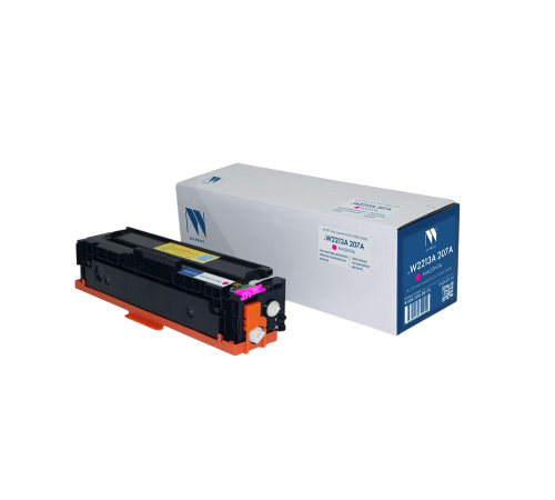 Картридж NVP NV-W2213A 207A lkz HP Color LaserJet M255, M282/M283, до версии fw20220729, пурпурный (1250 стр.)