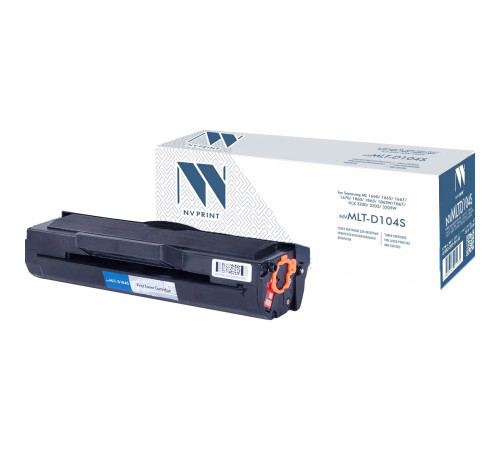 Тонер-картридж NVP NV-MLT-D104S для Samsung ML 1660/ 1665/ 1667/ 1670/ 1860/ 1865/ 1865W/ 1867/ SCX 3200/ 3205/ 3205W (1500 стр.)