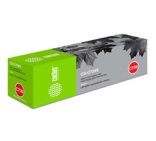 Картридж Cactus CS-C726S 726 для Canon LBP-6200/6200D (2100 стр.)
