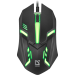 Мышь проводная игровая Defender Hit MB-550, 7 цветов, 3 кнопки,1200 dpi, черный