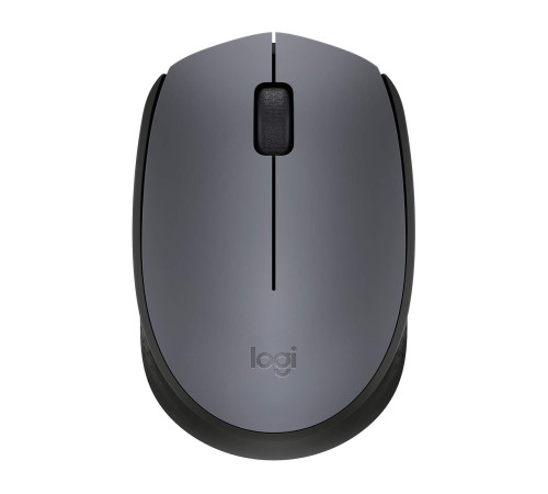 Мышь беспроводная Logitech M170, серый