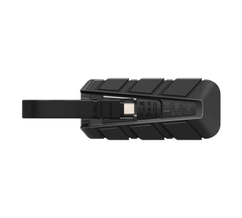 Внешний накопитель SSD 1TB ADATA SC740 SC740-1000G-CBU, USB 3.1, черный/синий