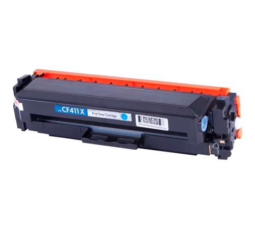 Тонер-картридж NVP NV-CF411X для HP Color LaserJet Pro M377dw/ M477fdn/ M477fdw/ M477fnw/ M452dn/ M452nw, голубой (5000 стр.)
